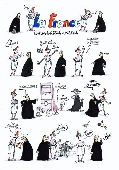 La France 1 - Comic von Petra Kaster